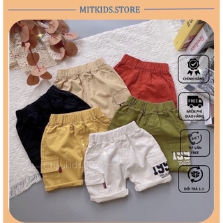 Quần short kaki túi hộp 1997 cho bé,quần kaki bé trai
