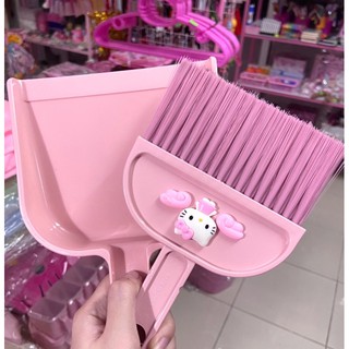 chổi kèm ki hốt rác hello kitty