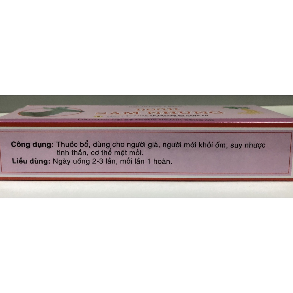 HOÀN SÂM NHUNG - Giúp bổ thận, tráng dương, mạnh gân cốt - Bệnh viện YHCT Bộ công an
