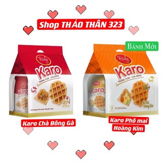 Bánh trứng tươi chà bông Karo Richy - 156g (6 gói x 26g)