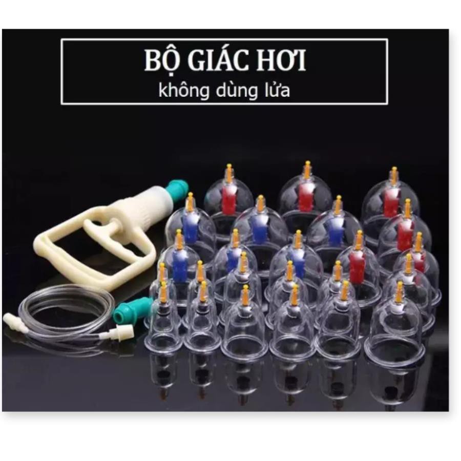 ⭐ Giá rẻ hủy diệt ⭐  Bộ giác hơi 24 phụ kiện loại chân không, không dùng lửa ⭐ Freeship ⭐ Bảo hành 1 đổi 1