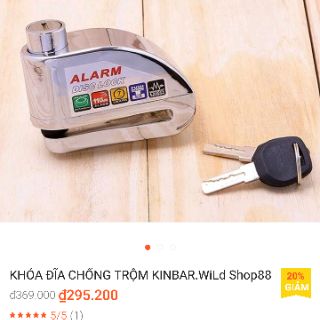 Khóa đĩa chống trộm xe máy