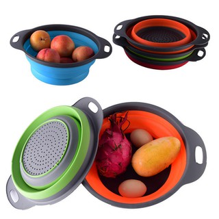 Rổ silicon gấp gọn
