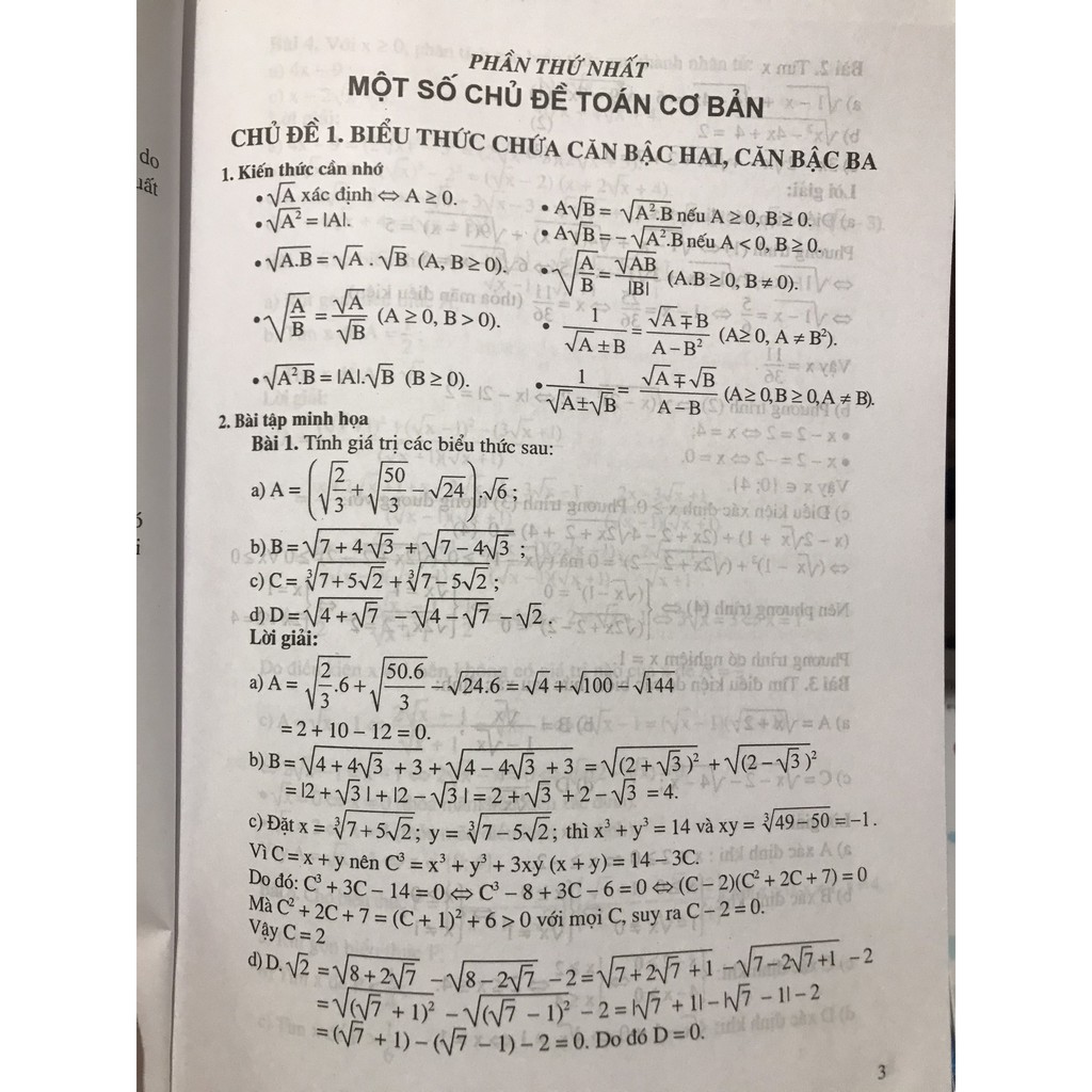 Sách- ôn thi vào lớp 10 môn Toán