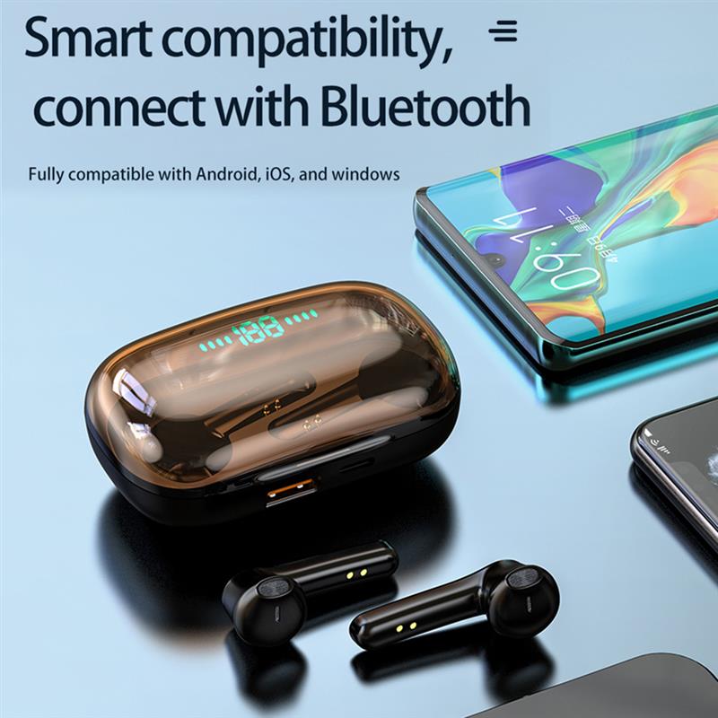 Tai Nghe Không Dây Vitog S3 9D Hifi Bluetooth 5.0 Hd Chất Lượng Cao