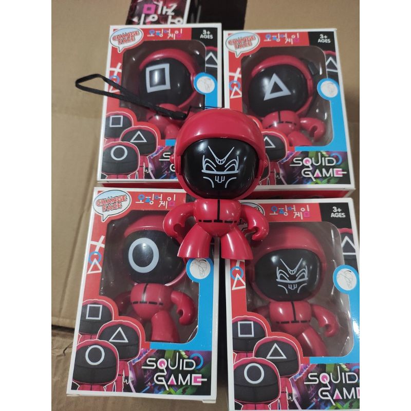 Đồ chơi lật mặt Squidgame, Đồ chơi giải trí thú vị cho bé