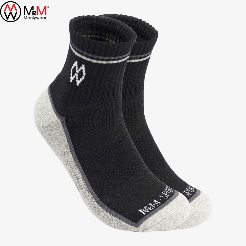 Tất thể thao chuyên chạy bộ, đá bóng MRM Manlywear chống trơn trượt phồng rộp chân, thấm hút mồ hôi-CB3CD