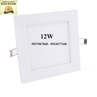 ĐÈN LED ÂM TRẦN 12W VUÔNG ÁNH SÁNG TRẮNG GIÁ TỐT