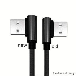 PDD 1M Fast Charging USB Cable Angle 90 Degrees For Andorid / iPhone / OPPO