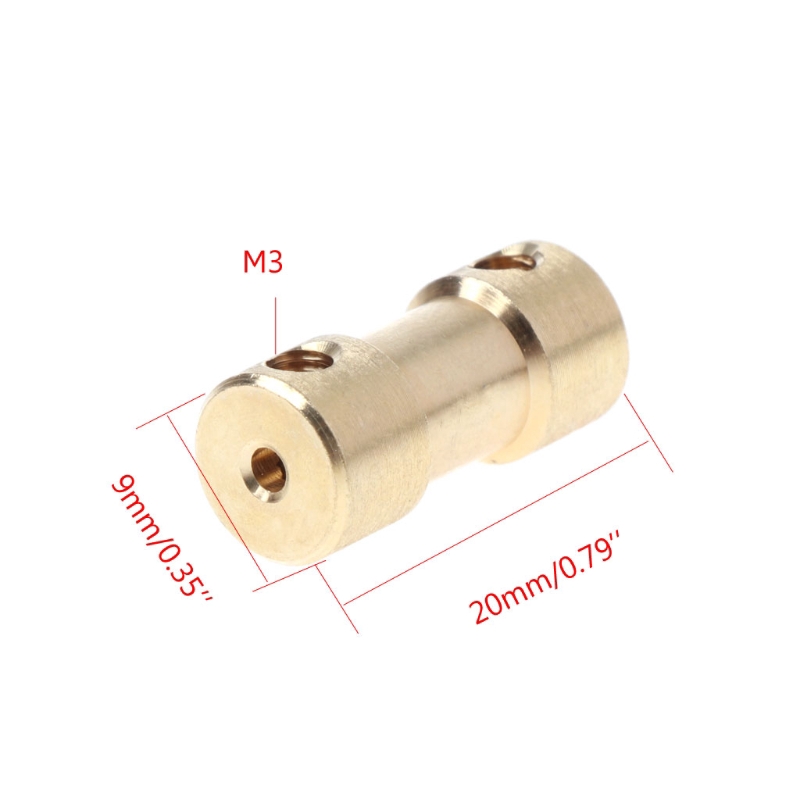 Khớp Nối Trục Động Cơ Kèm Vít 2-5mm