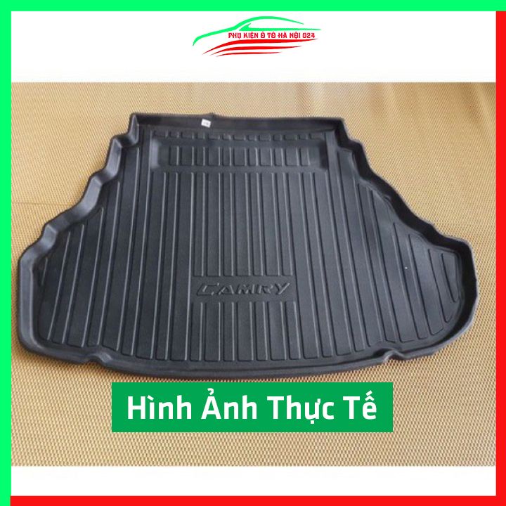 Thảm nhựa lót cốp Camry 2014-2018 nhựa dẻo dày dặn đàn hồi tốt
