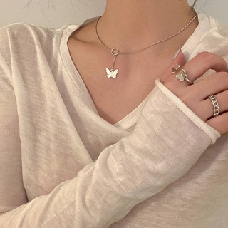 Dây chuyền mặt bướm phong cách Hàn Quốc cho nữ