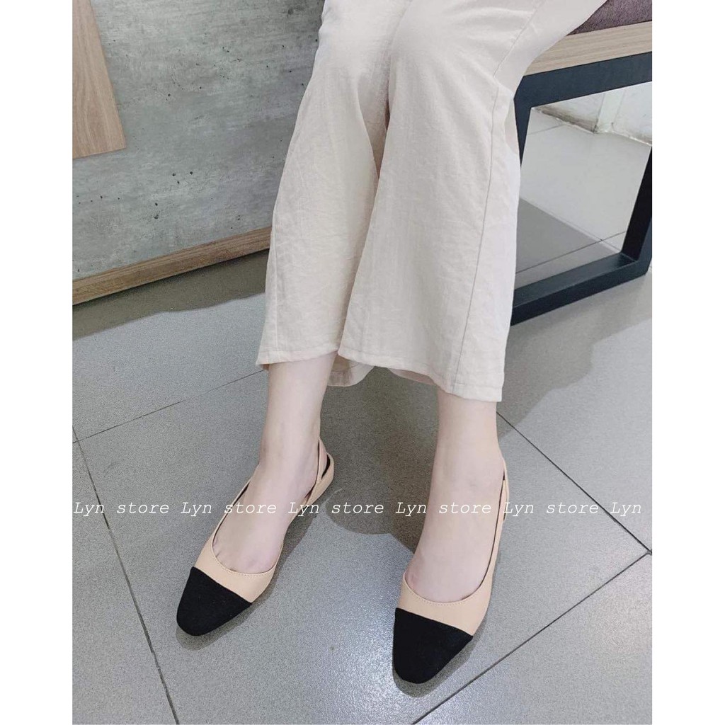 Slingback Captoe nữ