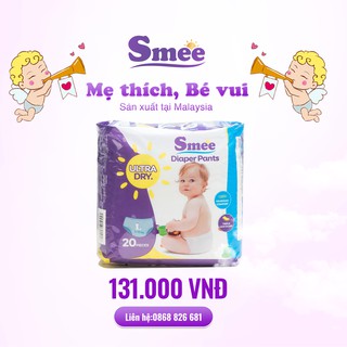 Tã quần cho bé SMEE L20 (size L)