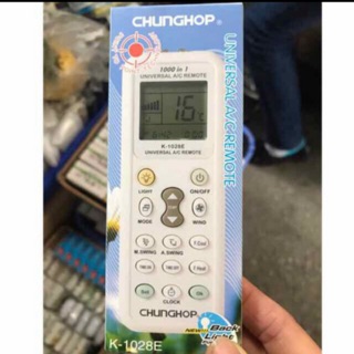 Khiển điều hoà đa năng CHUNGHOP K 1028E