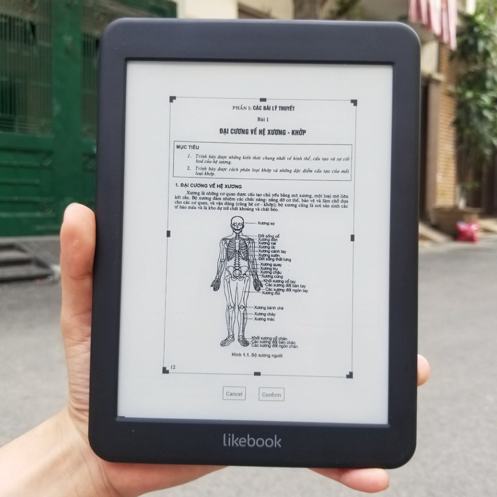 Máy đọc sách Likebook Mars tặng kho sachchuan, khosach PDF miễn phí trọn đời tai16