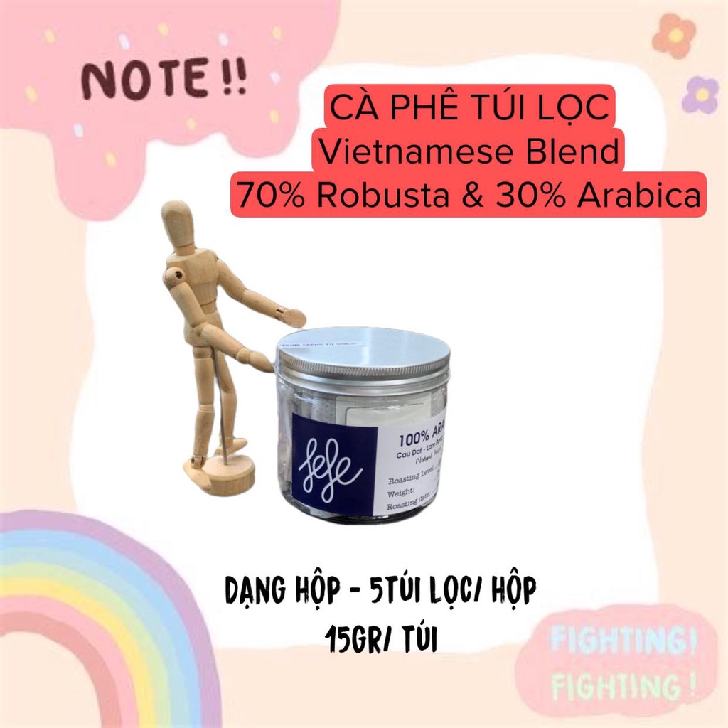 Cà phê 7Ro-3Ara | Dạng hộp (5tl/hộp)