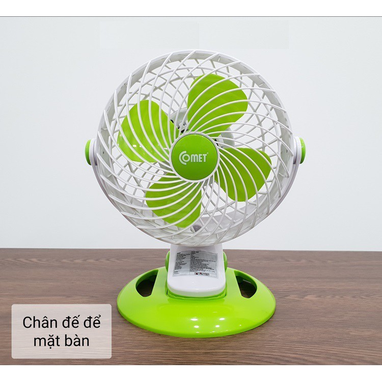 Quạt sạc mini đa năng Comet CRF0206 | BigBuy360 - bigbuy360.vn