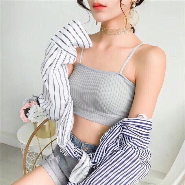 BRA CROPTOP GÂN TĂM SIÊU YÊU