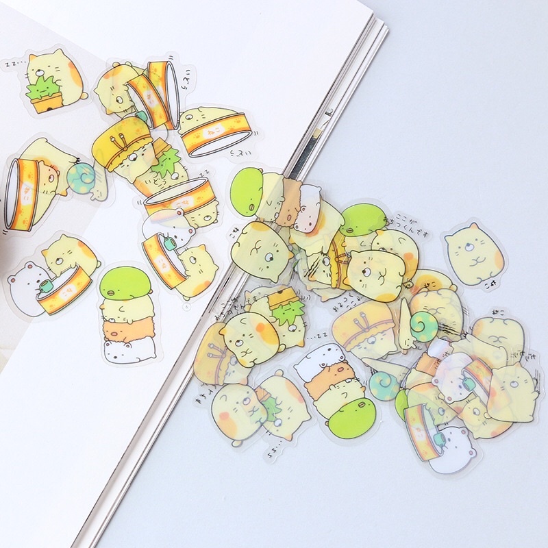 Set 50 sticker trang trí phụ kiện