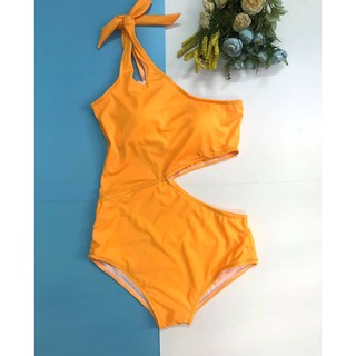 Bikini 1 mảnh vai chéo.