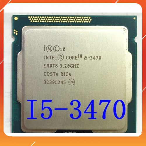 [Mã 1911ELSALE hoàn 7% đơn 300K] Bộ xử lý CPU i5 3470 Socket 1155 | WebRaoVat - webraovat.net.vn