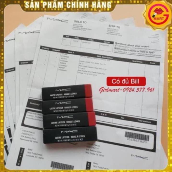 Son kem Mac chính hãng Power kiss liquid 998, 991, 989, 992 full box có bill date tới 2023