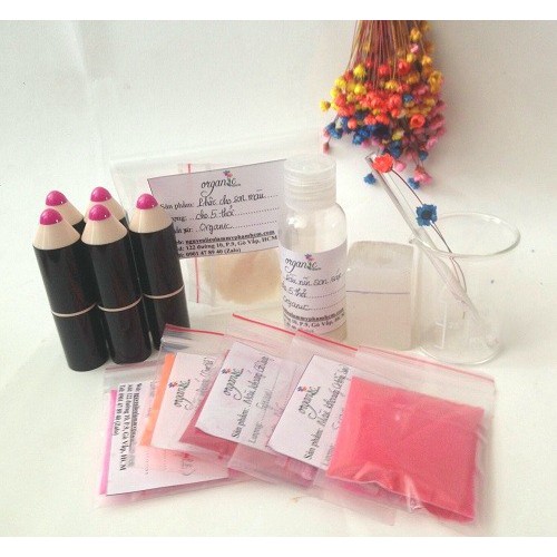BỘ KIT LÀM SON MÀU HANDMADE (BỘ TỰ CHỌN)