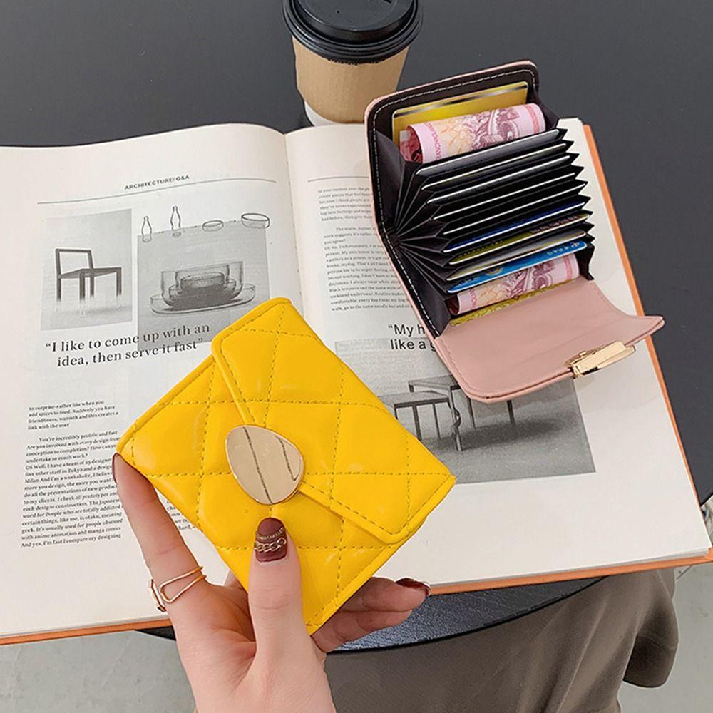 Ví Da PU Đựng Thẻ Đa Năng MIHAN1 Dành Cho Nữ