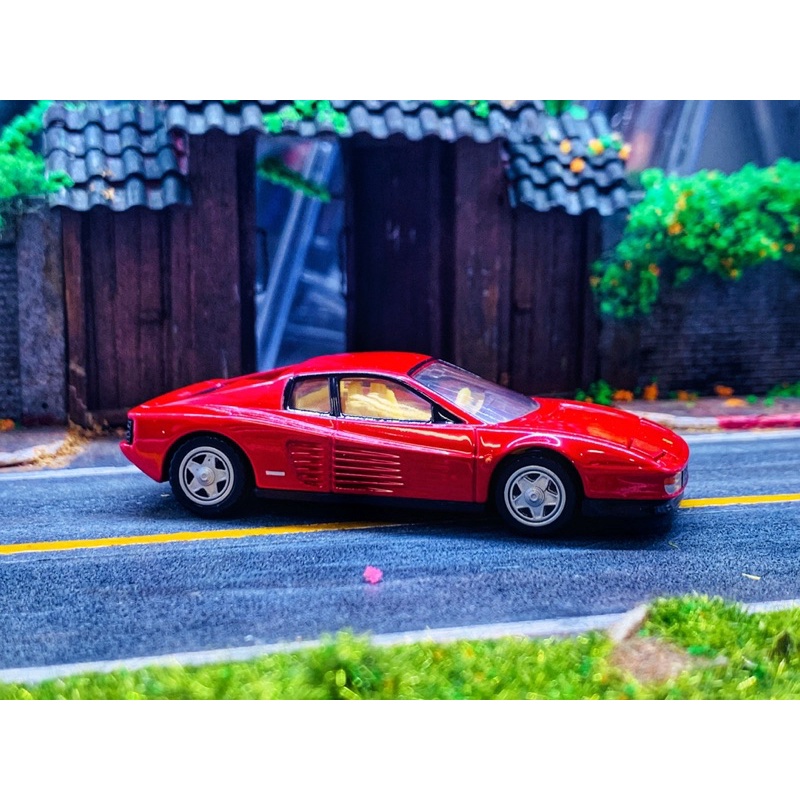 Hobby Store xe mô hình Tomica Premium Ferrari Testarossa ( Không Hộp )