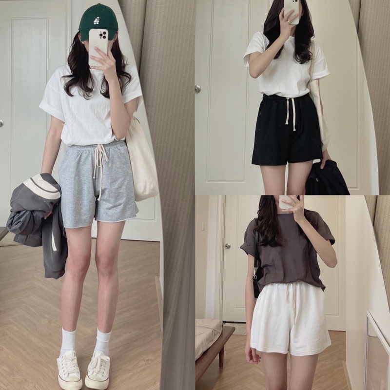 [Ảnh/Video] Quần short nữ da cá hàn quốc chất siêu đẹp Quần đùi chất mịn đẹp