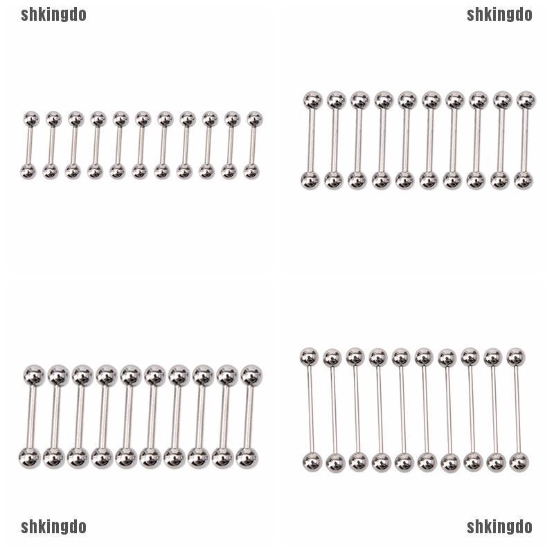 Khuyên cơ thể mạ bạc bằng thép không gỉ cá tính