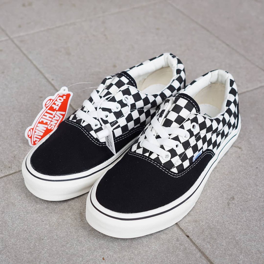 Giày Thể Thao Vans Era 95 Dx Anaheim Màu Trắng Đen Chất Lượng Cao