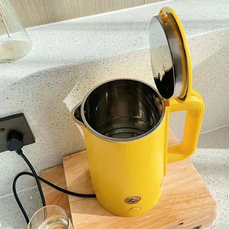 KAIMEIDI Vịt vàng nhỏ ấm đun nước điện gia đình ấm đun nước tự động ngắt điện cách nhiệt ấm đun nước chất liệu thép không gỉ