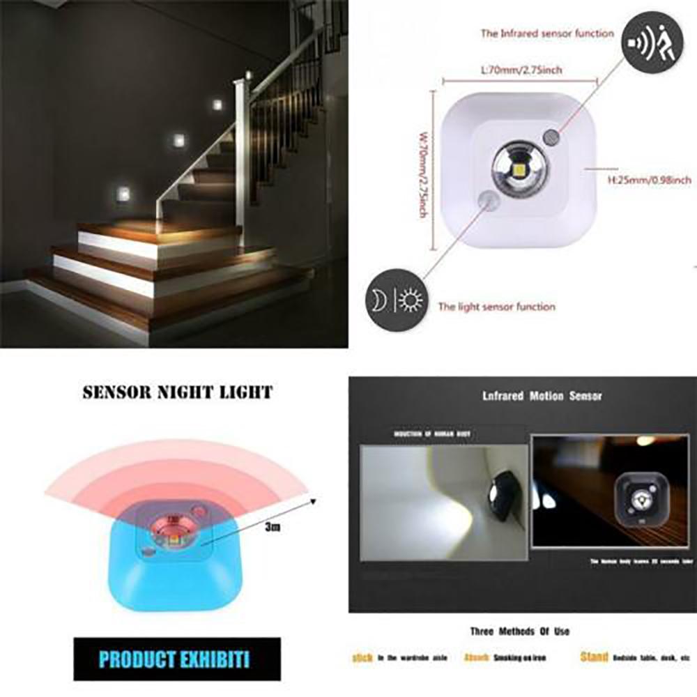 Đèn led cảm biến chuyển động pir
