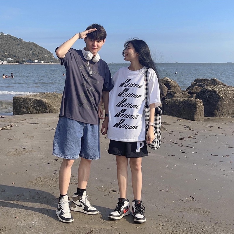 Áo Thun Tay Lỡ Unisex DONE Vải Tici Form Rộng - 84unisex