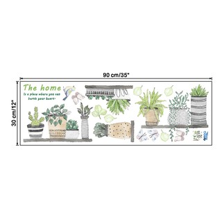 Decal Dán Tường Chống Thấm Nước 30 * 90 Cm