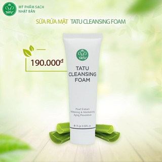 SỬA RỮA MẶT TATU CLEANSING FOAM