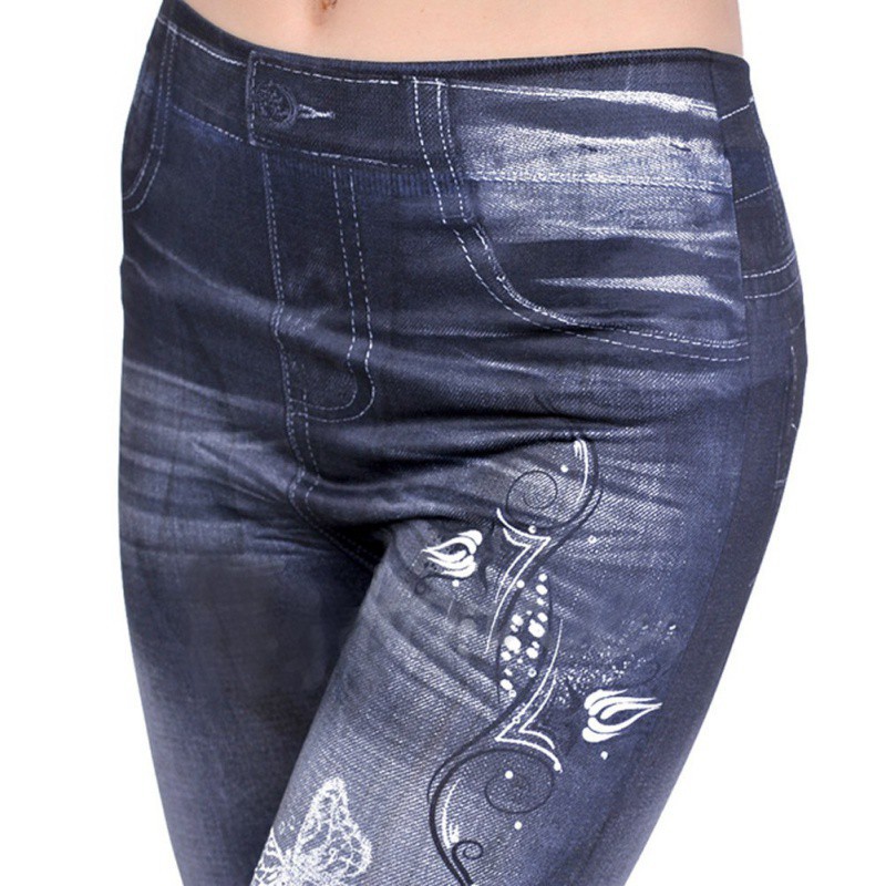 FREESHIP ĐƠN 99K_ Quần legging giả jeans thời trang độc đáo cho nữ | BigBuy360 - bigbuy360.vn
