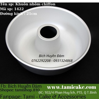 Khuôn nhôm chiffon tròn lớn 1422