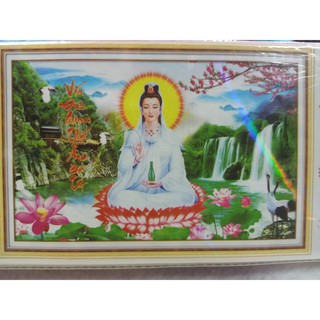 Tranh gắn đá Phú quý bình an LG1035
