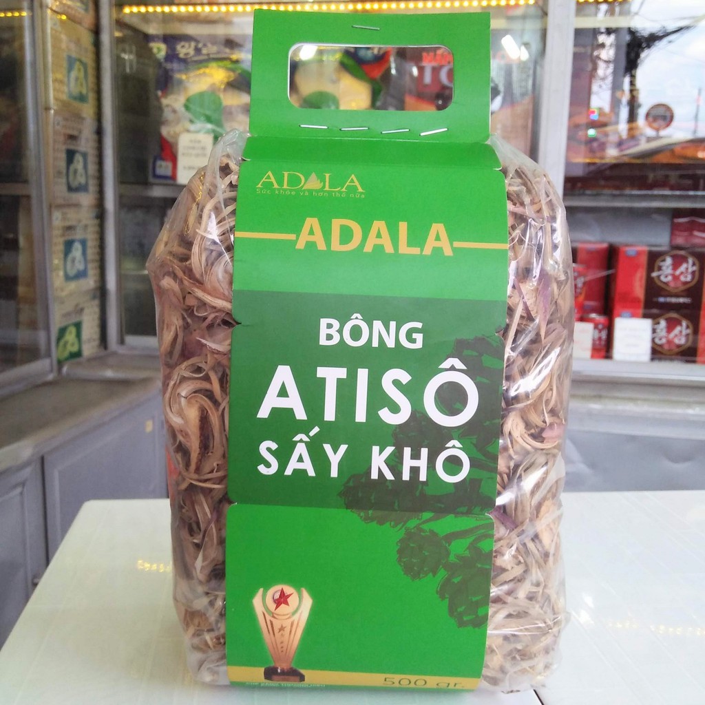 [Mã GROSALE2703 giảm 8% đơn 250K] Bông Atiso Khô Đà Lạt 500g Adala