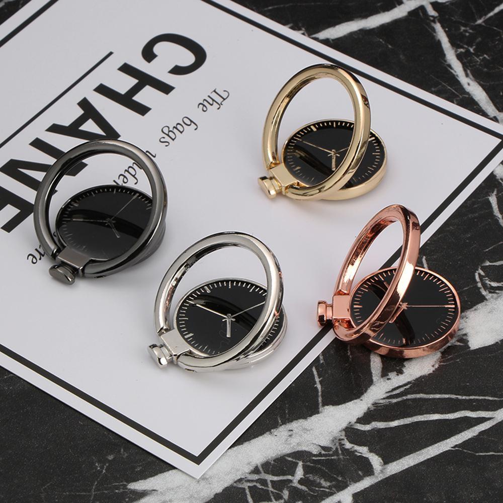 BTLIMER Giá Đỡ Điện Thoại Kim Loại Hình Đồng Hồ Thời Trang