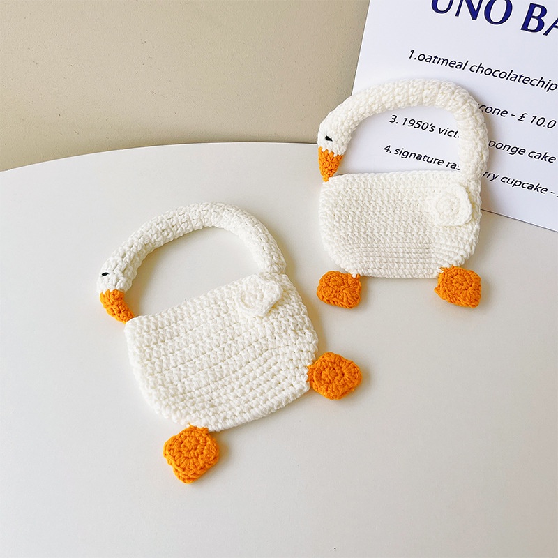 Túi Xách Đeo Vai Màu Trơn Họa Tiết Hoạt Hình Đơn Giản Dễ Thương Cho Bé