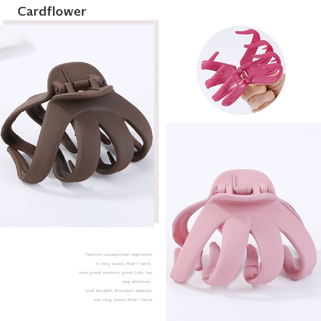 1 Kẹp Tóc Càng Cua / Mặt Trăng Hình Học Bằng Kim Loại Cho Bé Gái