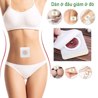【Giảm béo nhanh chóng trong 7 ngày 】miếng dán tan mỡ đốt mỡ giảm béo bụng Dán tan mỡ bụng miếng dán giảm