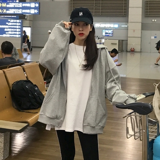Áo khoác nỉ phong cách unisex hàn quốc