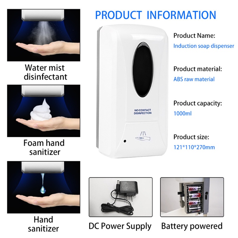 Bình Đựng Xà Phòng Rửa Tay Tự Động Tiện Dụng