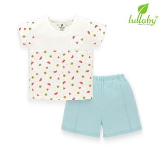 [Lullaby] Bộ cộc tay bé trai, chất mát, mềm (Sz 6m-4y)