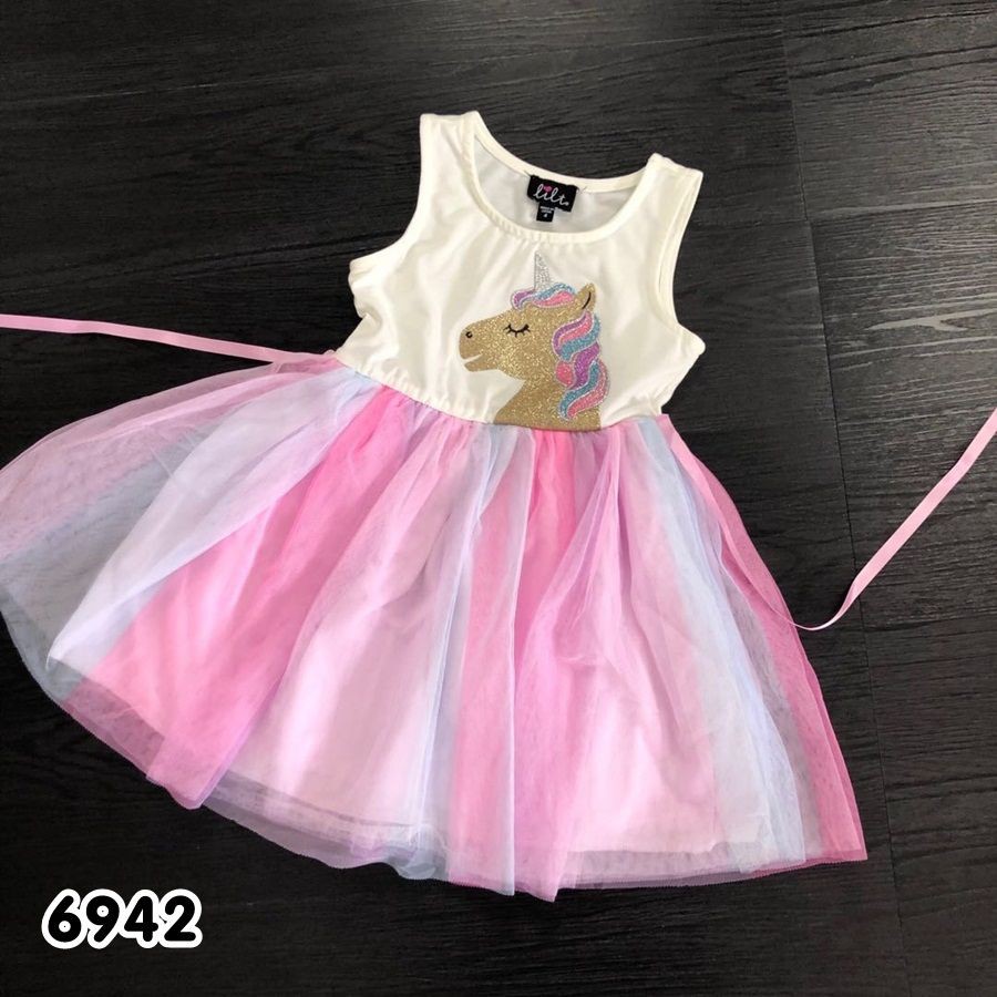 ĐẦM BÉ GÁI XÒE NHIỀU LỚP DỄ THƯƠNG ZUNIE CHO BÉ TỪ 13KG - 35KG